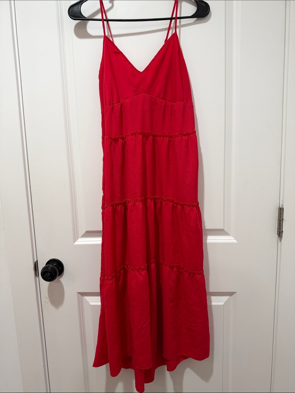 BCBGMAXAZRIA Red Maxi Dress Size Small